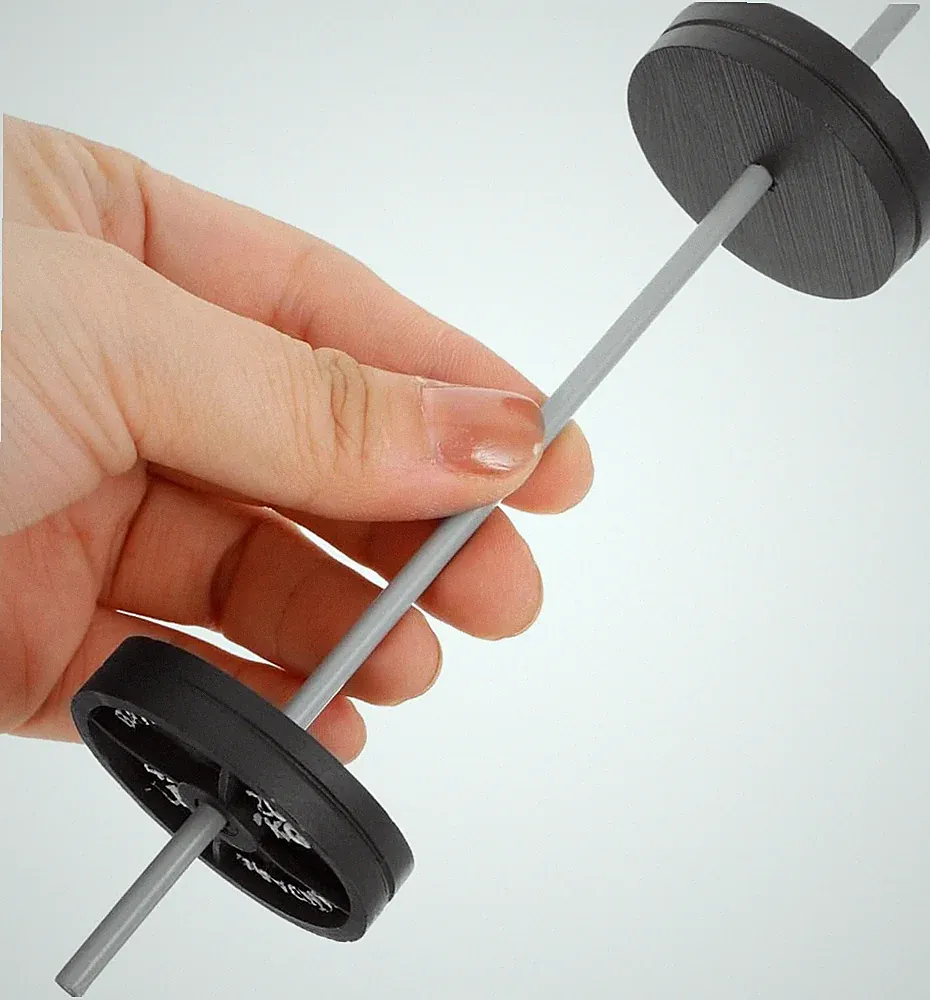 Dollhouse Barbell Miniature Dumbbell Dollhouse Gym Mini Fitness Equipment Model