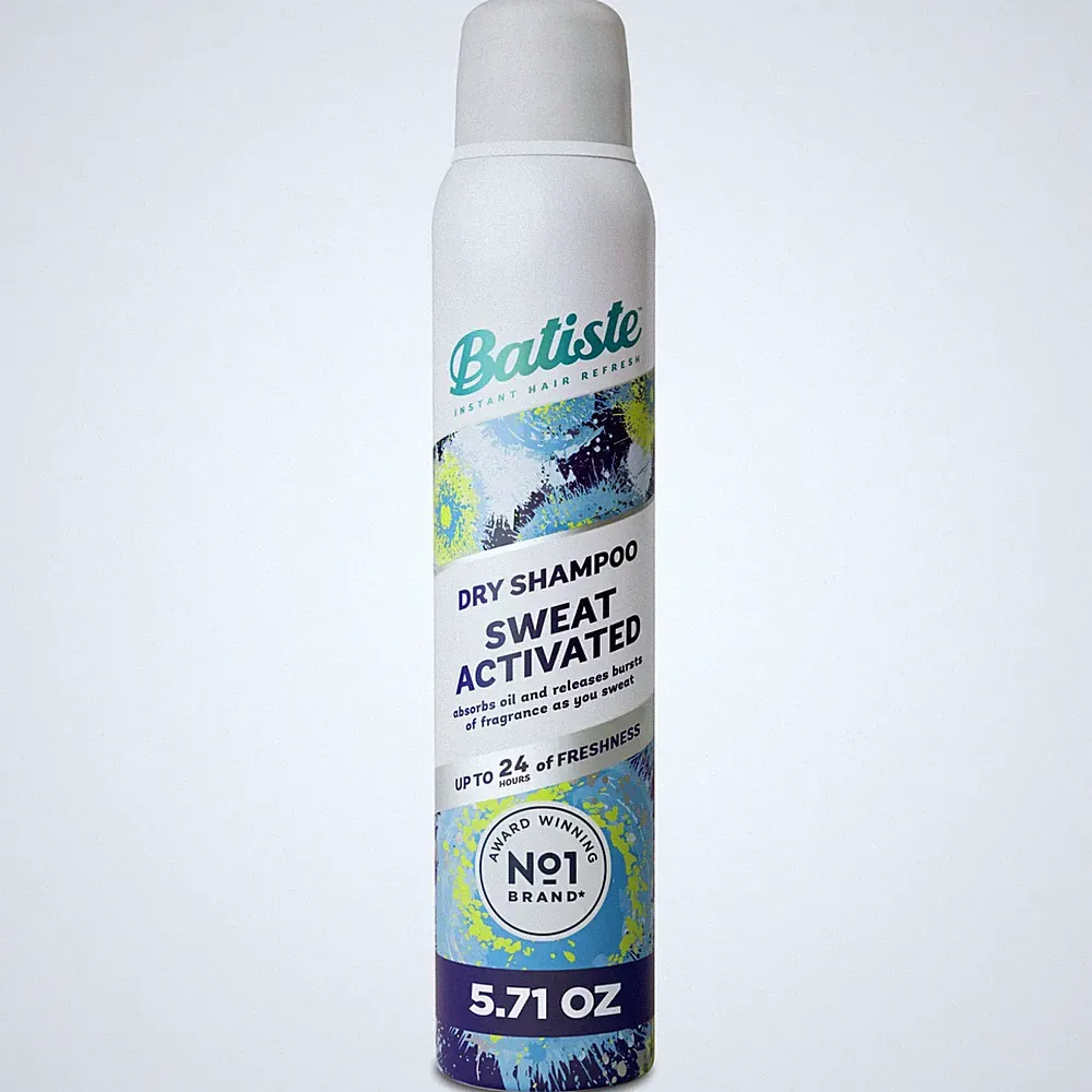 Dry Shampoo, Sweat Activated with Sweat Absorbing Technology, 5.71 OZ