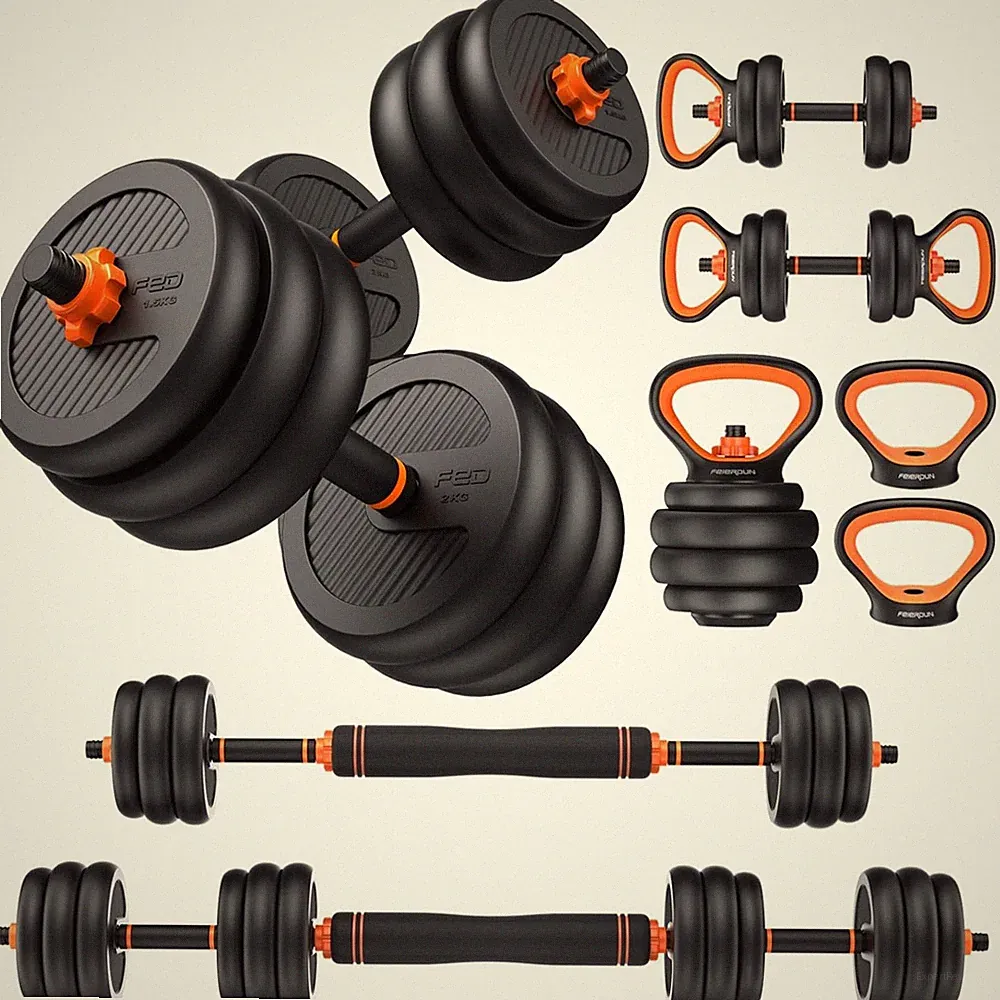 DS2 Adjustable Dumbbells Set - 5-in-1 Home Gym Equipment
