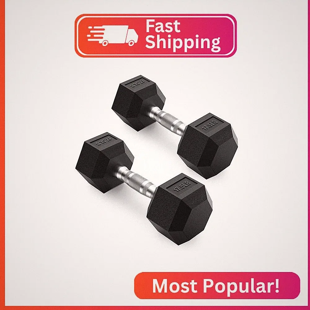 Dumbbell 2.5-100lb, Weights Dumbbells for Women&Men for Home Gym 17.5 Pair
