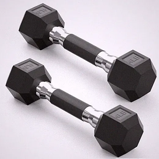 Dumbbell 2.5-100lb, Weights Dumbbells for Women&Men for Home Gym 4 LB Pair