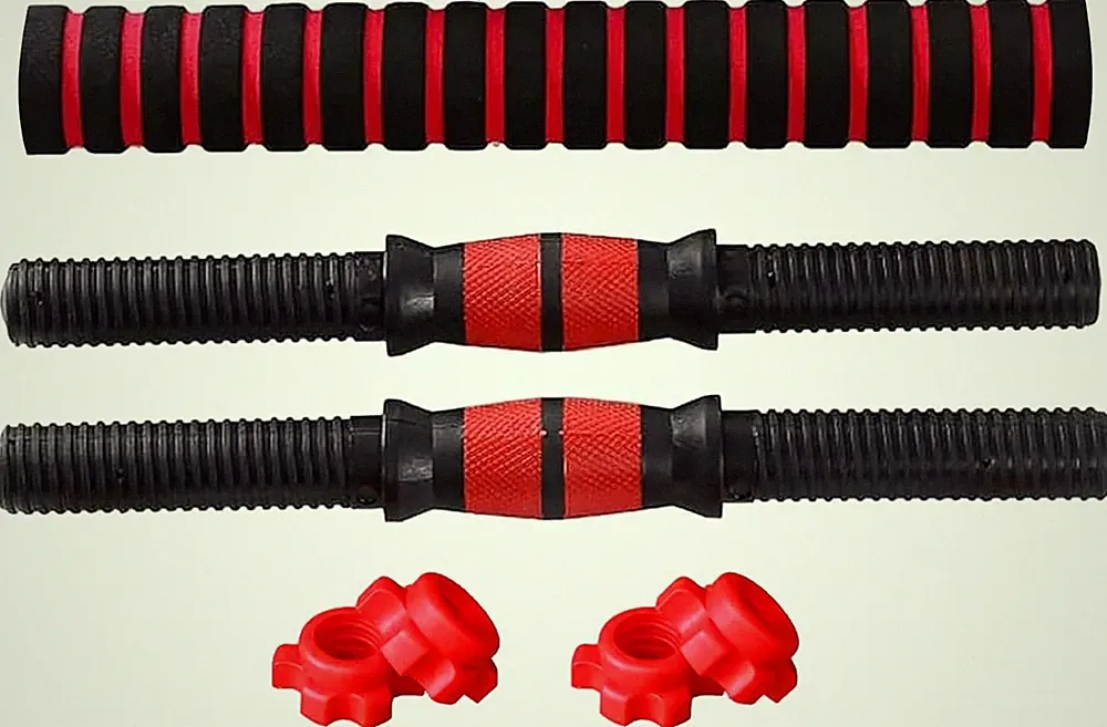 Dumbbell Bars Adjustable Dumbbell Weight Set Barbell Lifting - 2 x 15.74in Bars