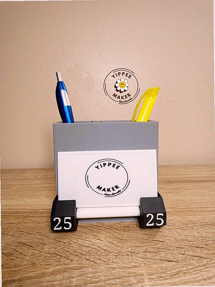 Dumbbell Business Card Holder Desk Organizer Gym Gift, Fitness Trainer Desk