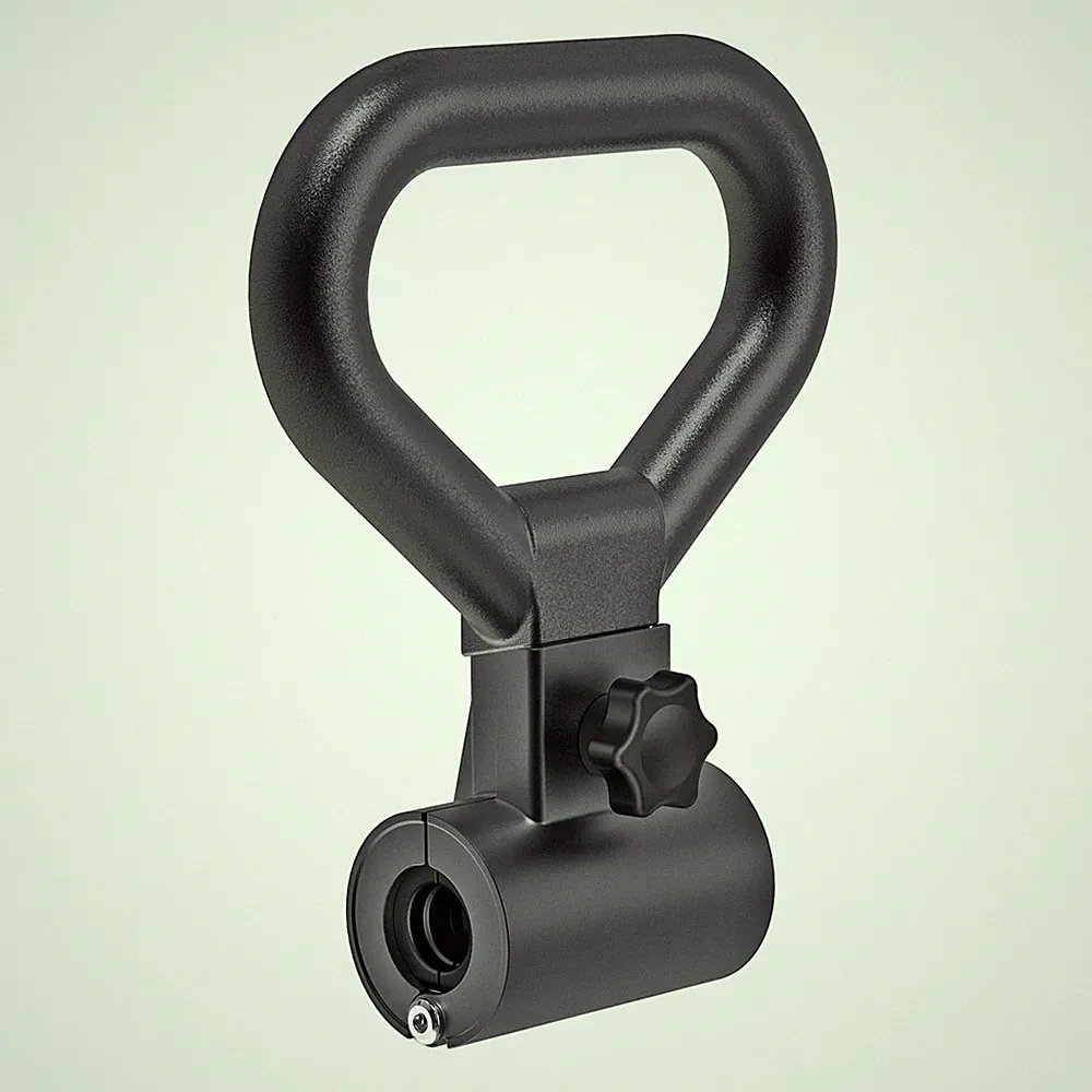 Dumbbell Converter, Steel Dumbbell to Kettlebell Converter Handle