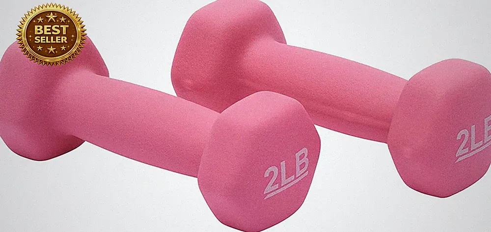Dumbbell Hand Weights – Home Gym Exercise & Muscle Toning