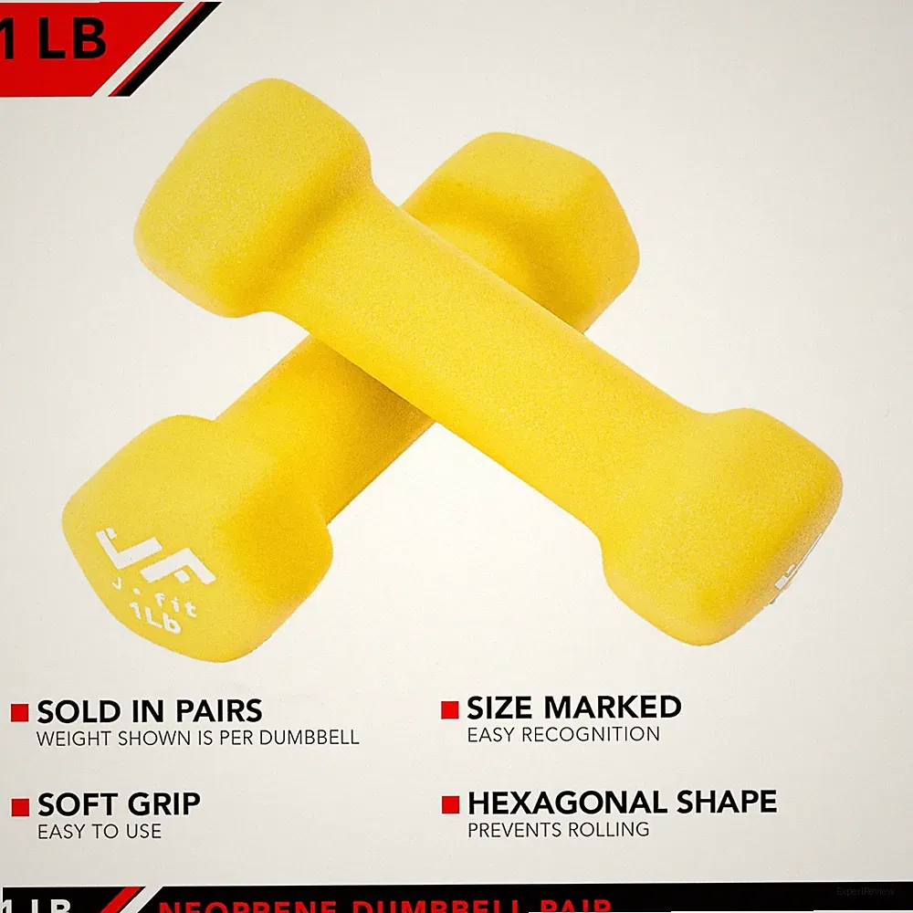 Dumbbell Pairs or Sets – Neoprene & Vinyl Coated Hand Weights for Home Gym, S...