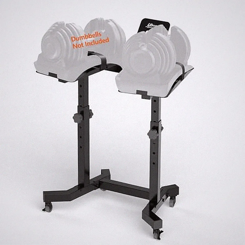 Dumbbell Rack, Adjustable Dumbbell Stand for Powerblock, Bowflex Dumbbells