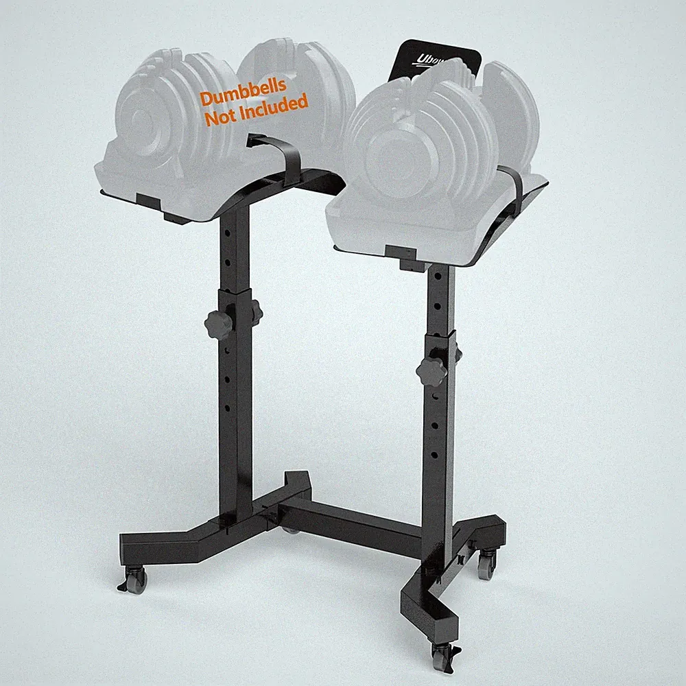 Dumbbell Rack, Adjustable Dumbbell Stand for Powerblock, Bowflex Dumbbells |...