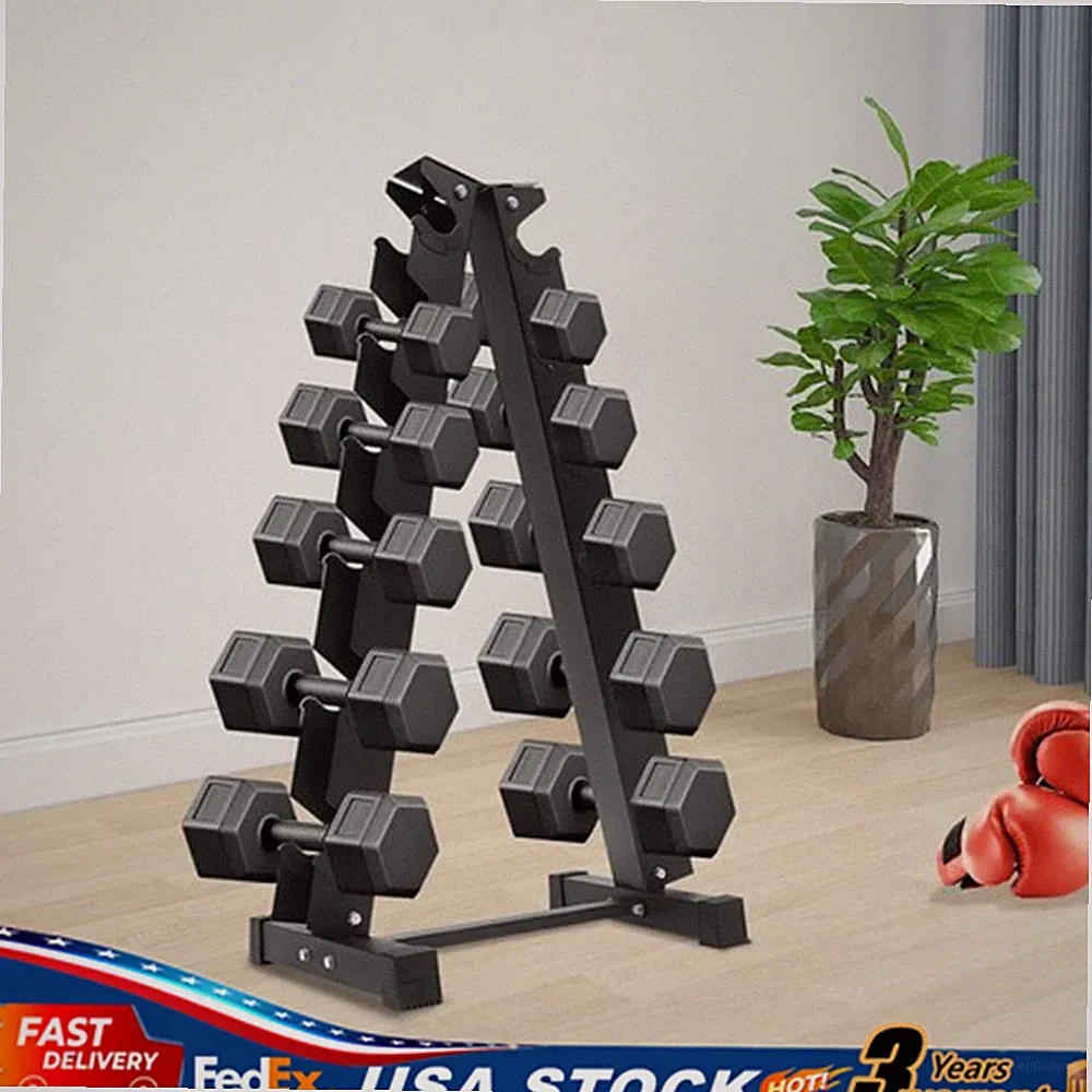 Dumbbell Rack Stand Home Gym Weight Rack Steel for Dumbbells Storage 176/660LBS