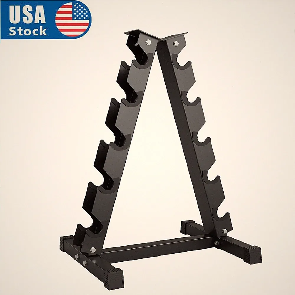 Dumbbell Rack Stand Weight Rack for Home Gym Dumbbells Storage Organizer 5 Tier