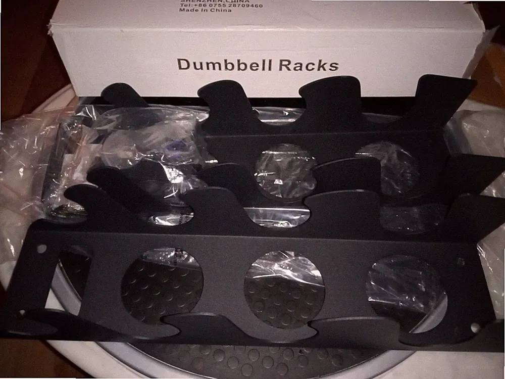 Dumbbell Racks 4 Tiers A Frame Style 16" X 11" X 4" New In Box Item No. 0220323S