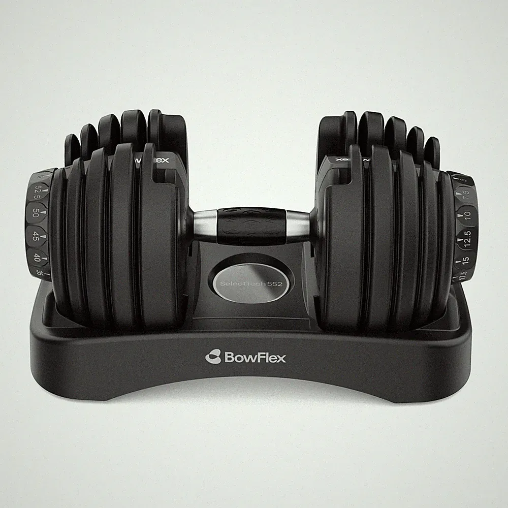 Dumbbell SelectTech 552 Single Adjustable Black BowFlex BFW0023-OS Results
