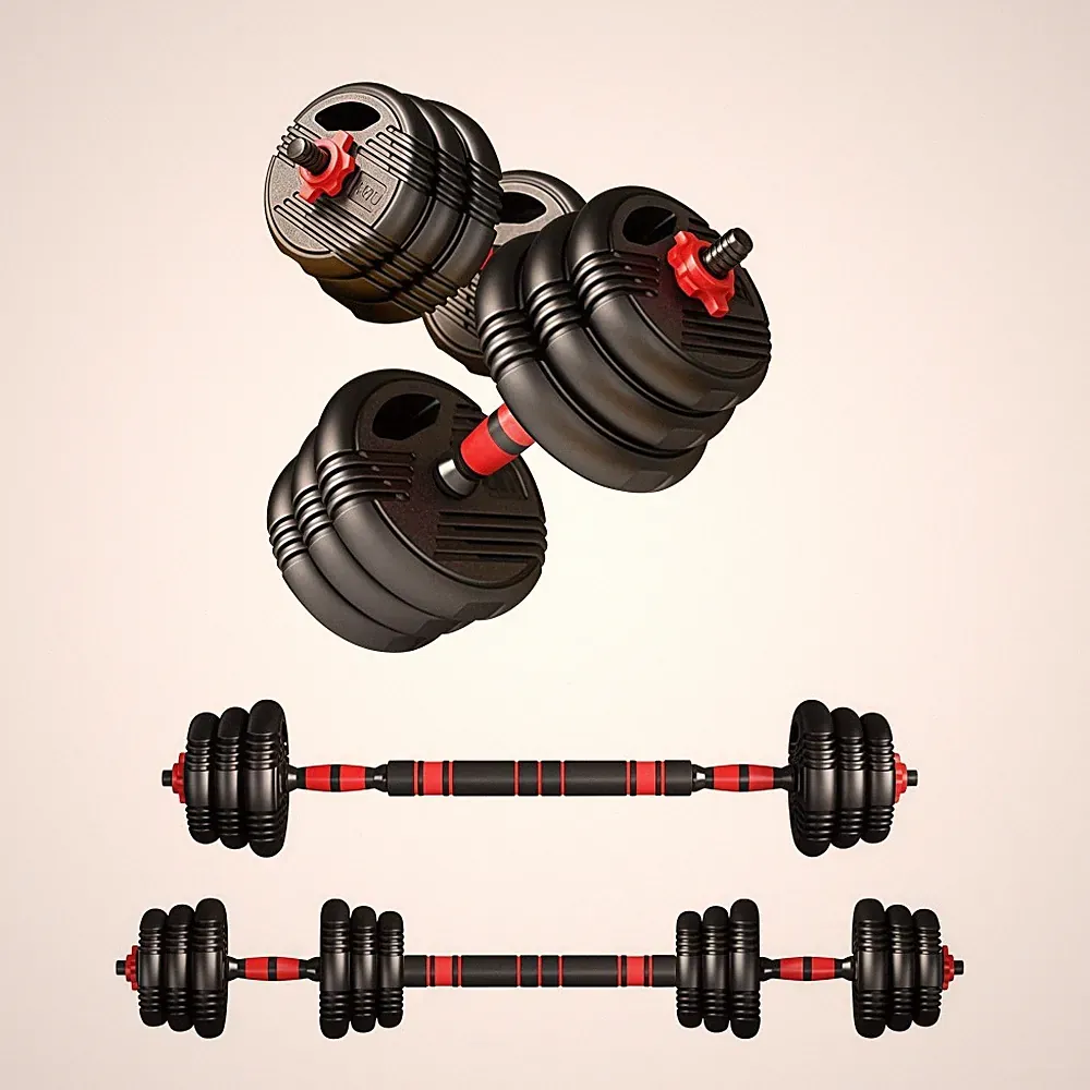 Dumbbell Set 66 LB Adjustable Weight Set for Men & Women Body Building Training
