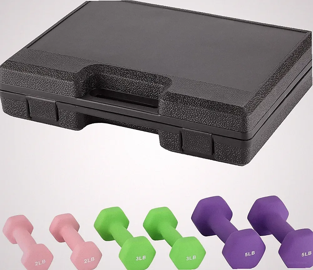 Dumbbell Set for Women Men Neoprene Dumbbell Free Hand Weight Set for Home Gym