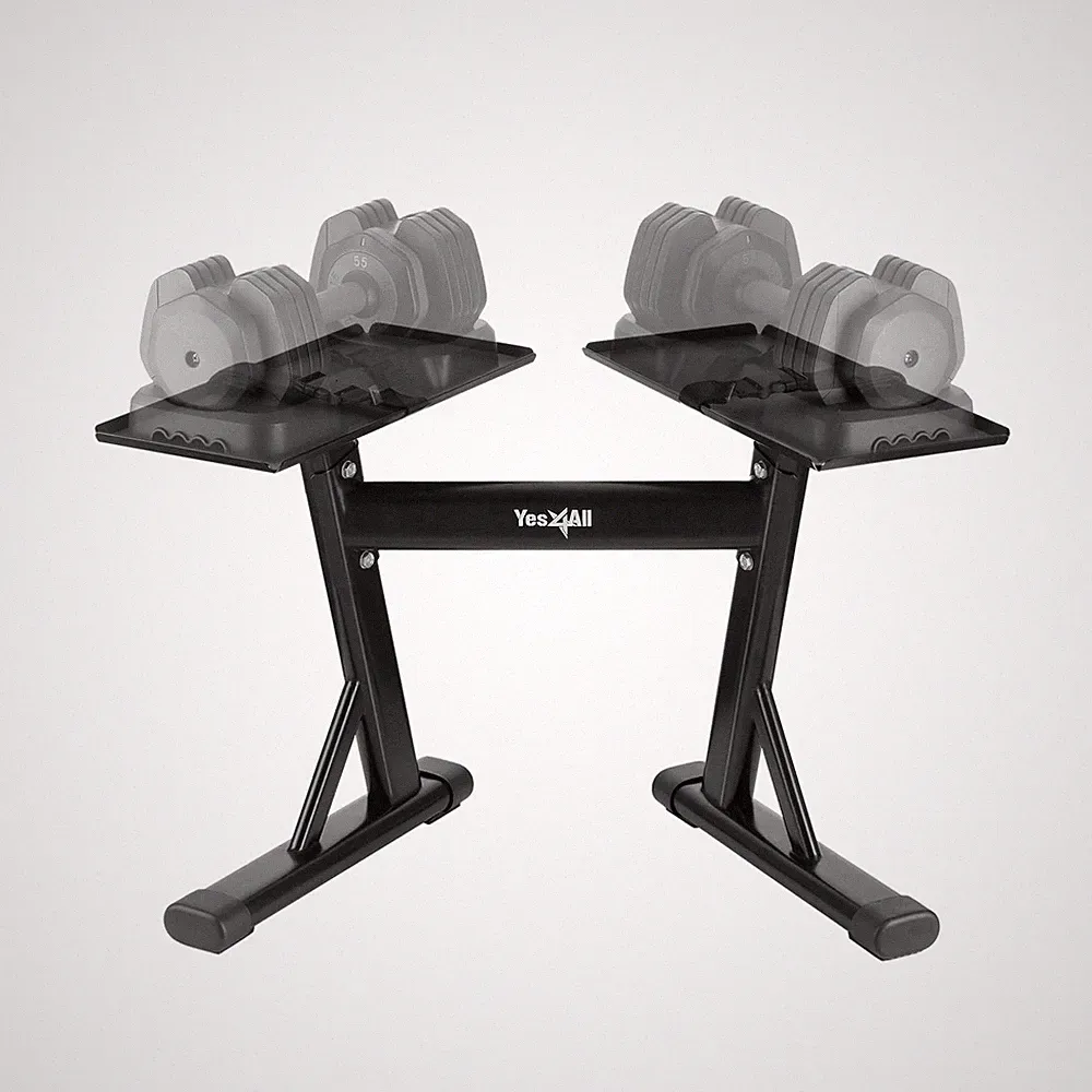 Dumbbell Spotter Stand 160lb Capacity Yes4All Storage