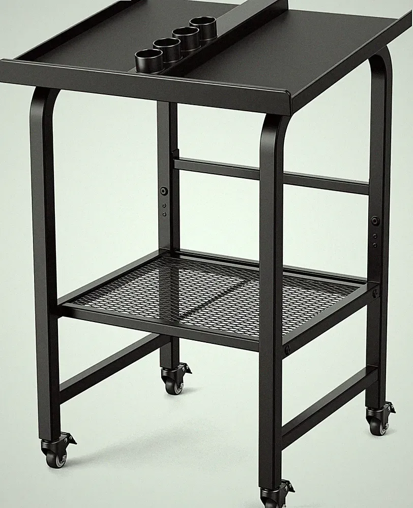 Dumbbell Stand Fits for Adjustable Weights Dumbbell Rack with Wheels 500Lbs Load