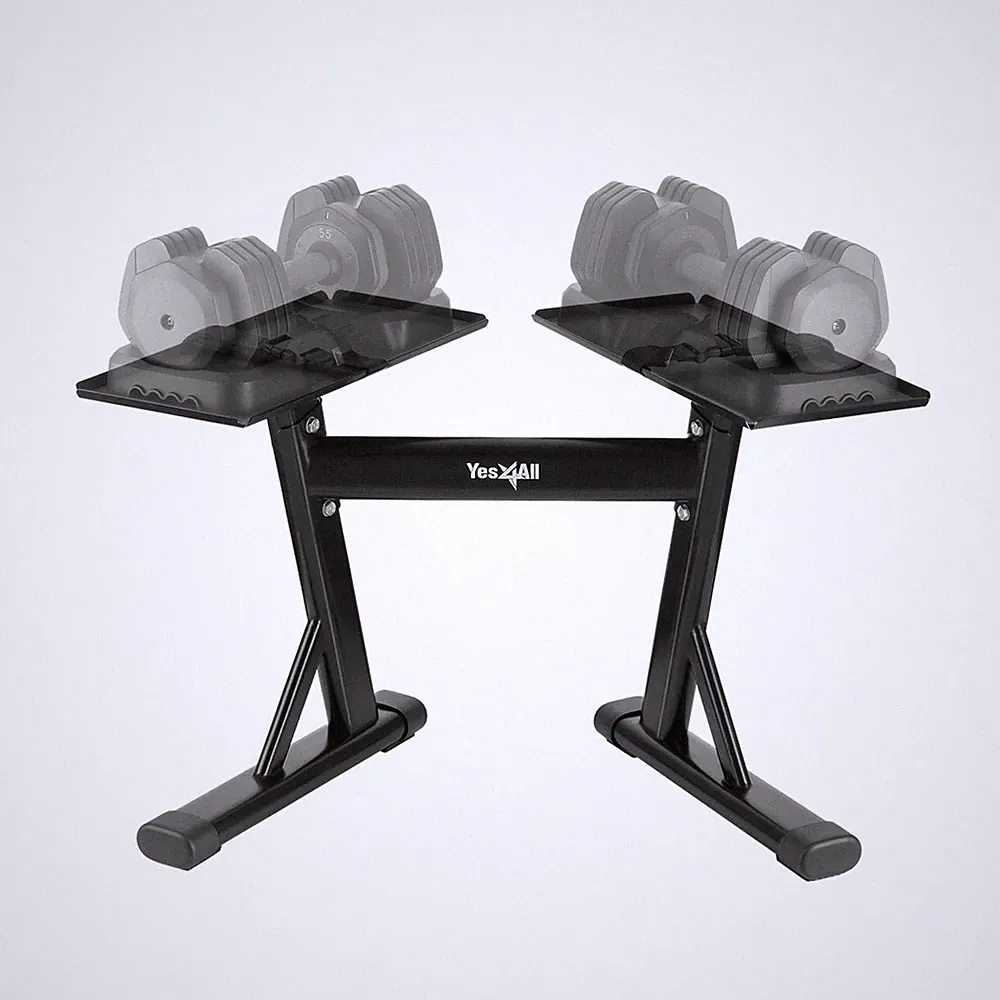 Dumbbell Stand Rack 160 Pound Capacity Yes4All Safety