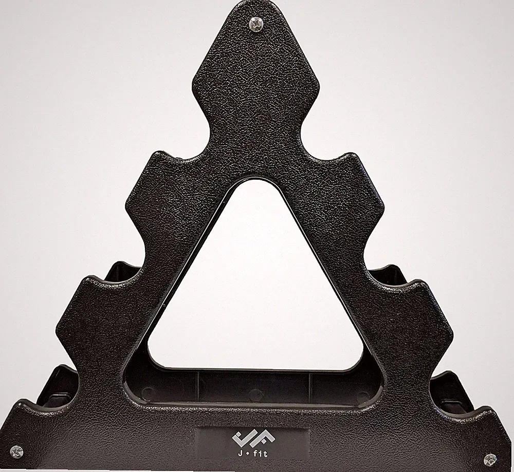 Dumbbell Tree Rack, Black - Holds up to 40 Lbs of Dumbbells, NO WEIGHTS