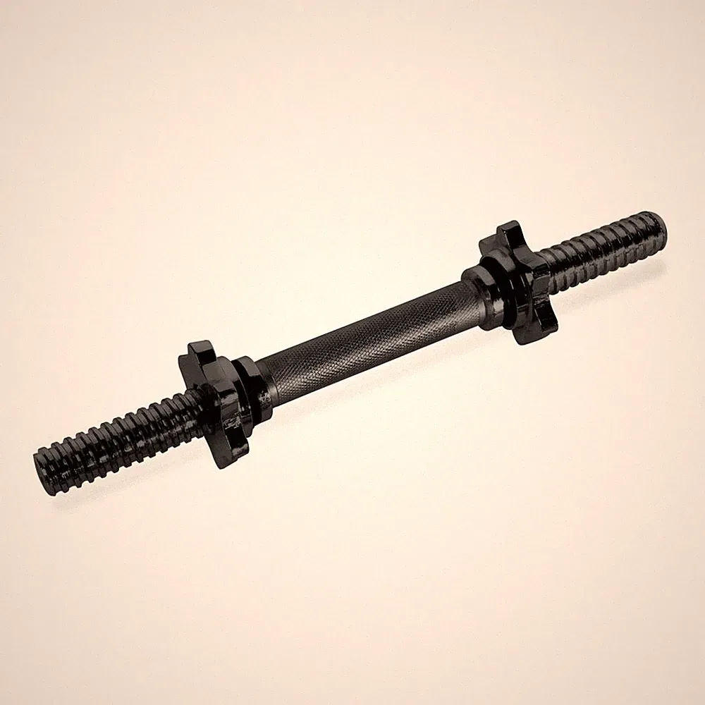 DUMBBELL WEIGHT BAR Standard 14 In. with Collars, Single