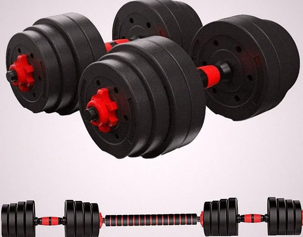 Dumbbell Weight Set Fitness Workout Cardio Strength Training Exercise Home Gym