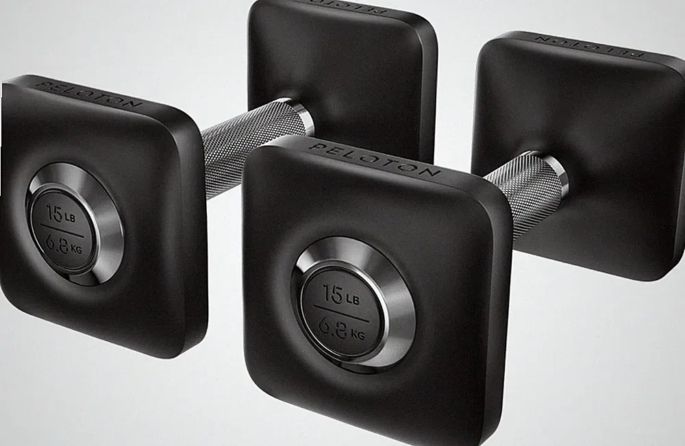 Dumbbells | Ergonomically Designed Pair of Cast Iron Weights with Ure...