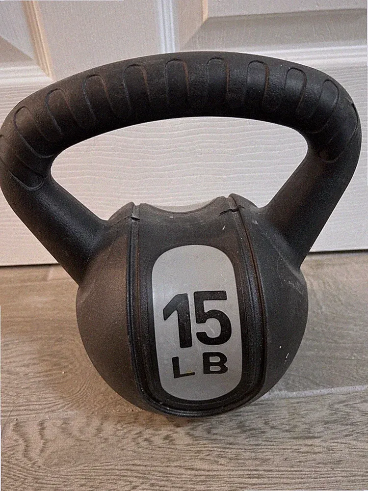 Dumbell 15 lbs Kettle bell sets