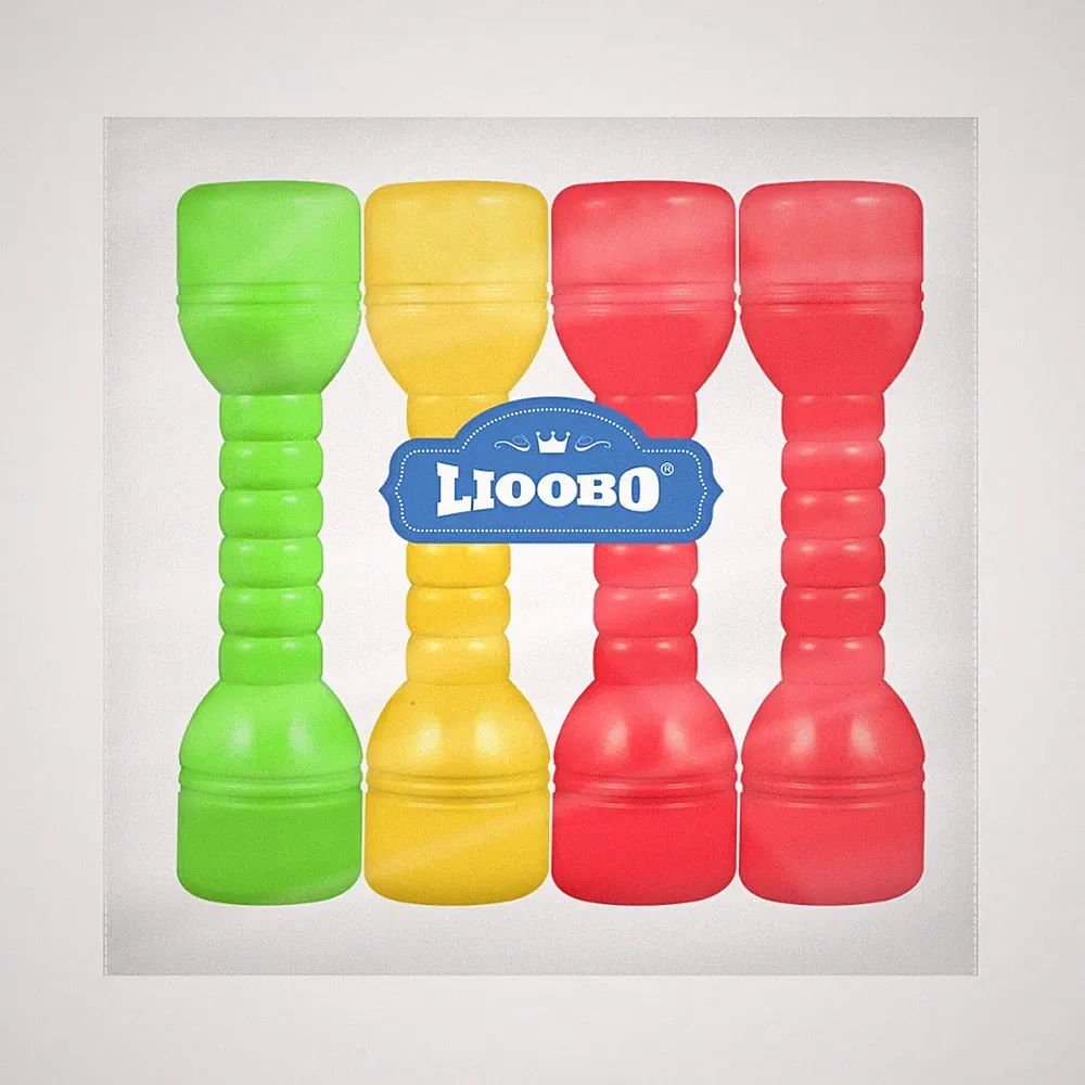 Durable ABS Plastic Dumbbells for Kids Exercise Hand Eye Coordination