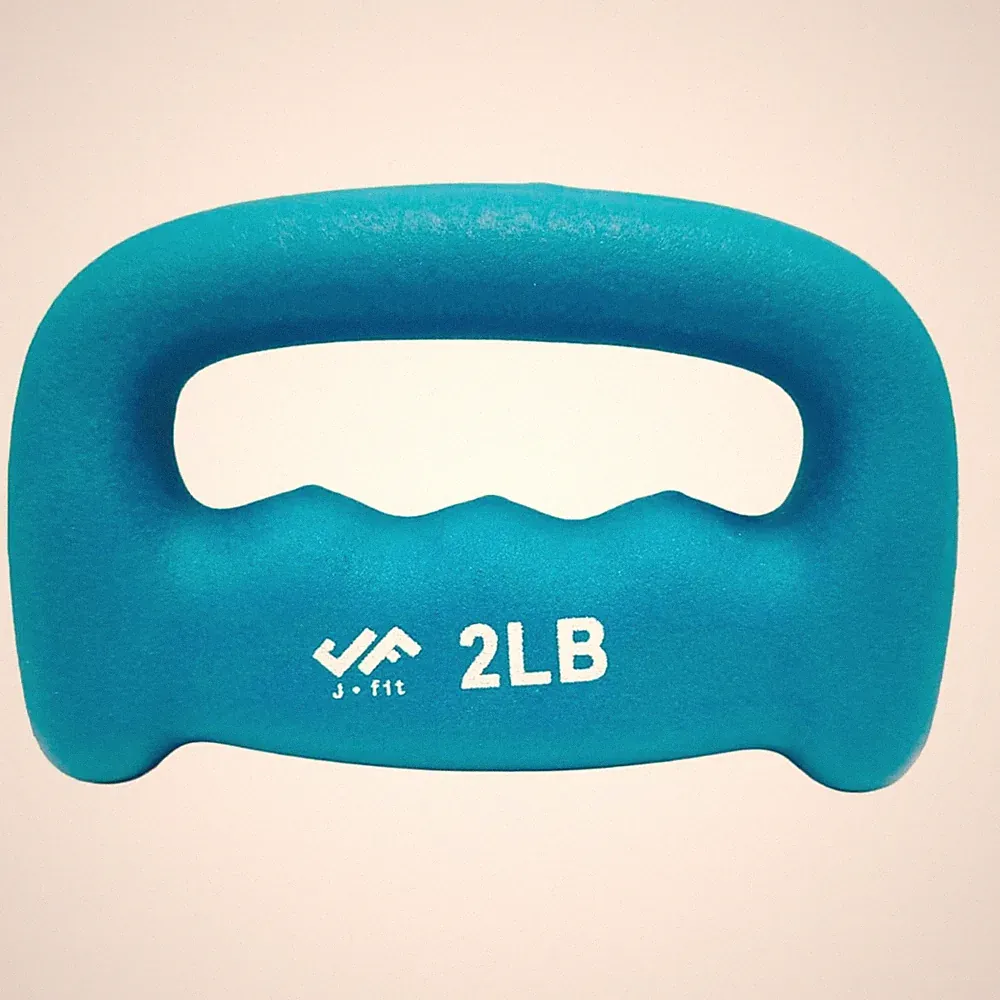 Durable Cast Iron Neoprene Hand Weights 1LB-5LB - Ideal for Cardio and Strength