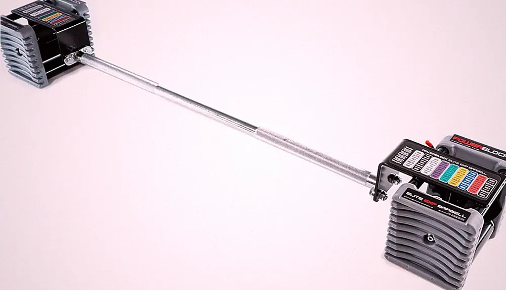 Elite EXP Straight Bar – Compatible with Elite EXP Adjustable Dumbbells, Weight