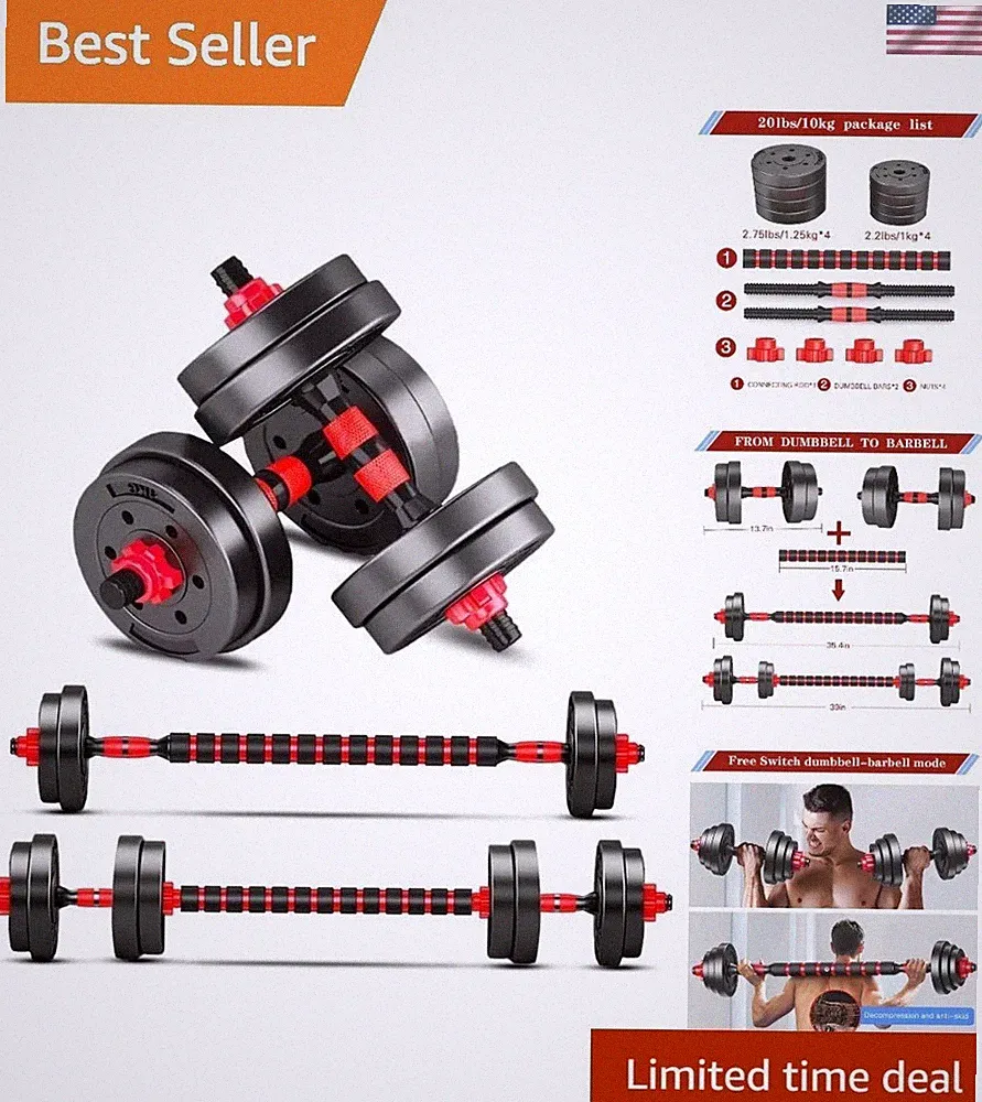 Non-Slip Dumbbells