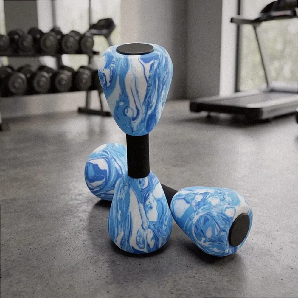 EVA Dumbbells Gourd-Shaped Dumbbells Lightweight for Dance Routines
