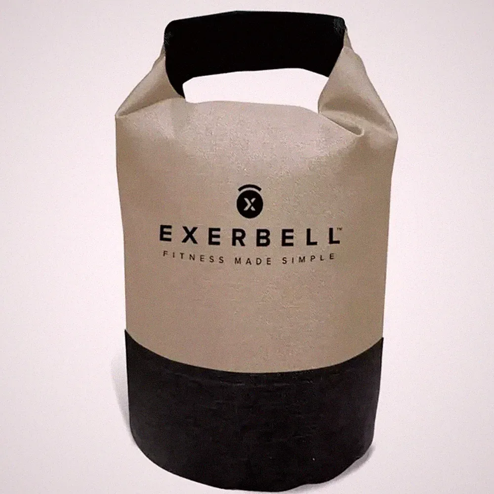 Exerbell Workout Weights – Foldable and Adjustable Kettlebell – Sandbag Kettlebe