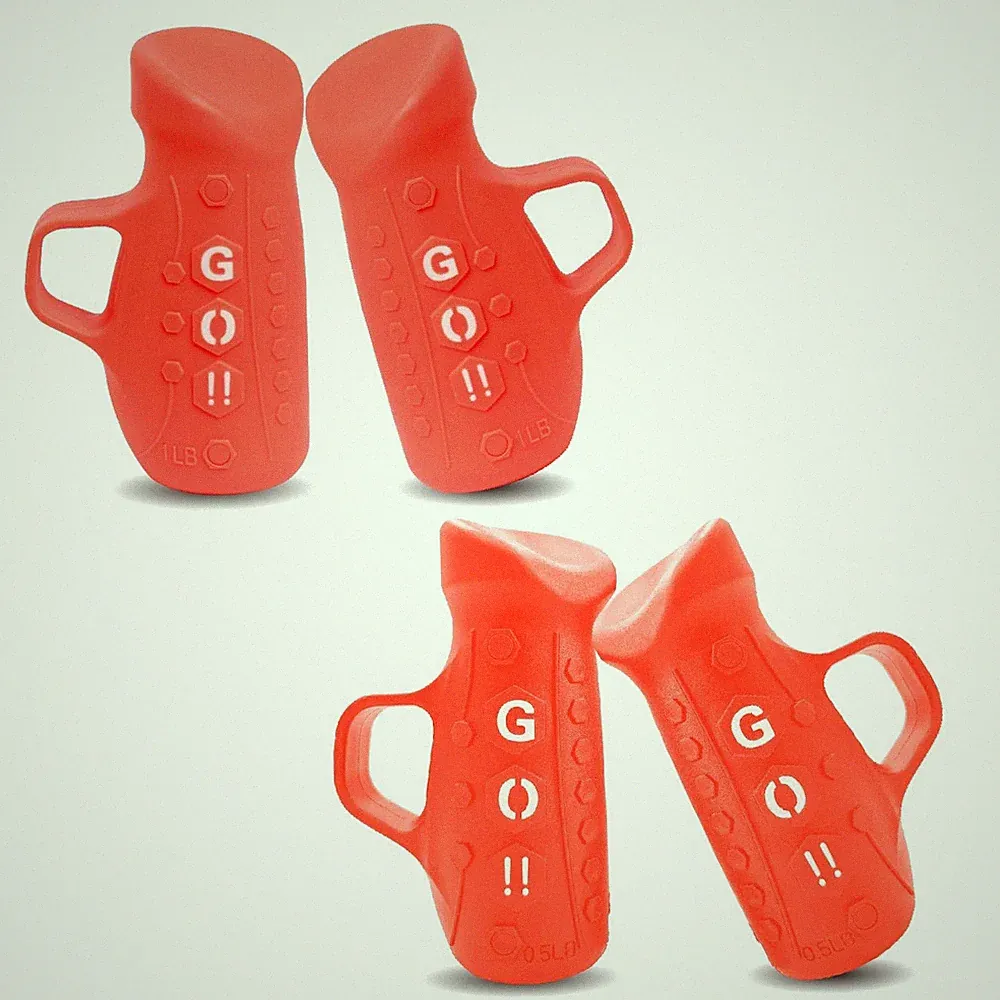 Exercise & Fitness Dumbbells Orange Small