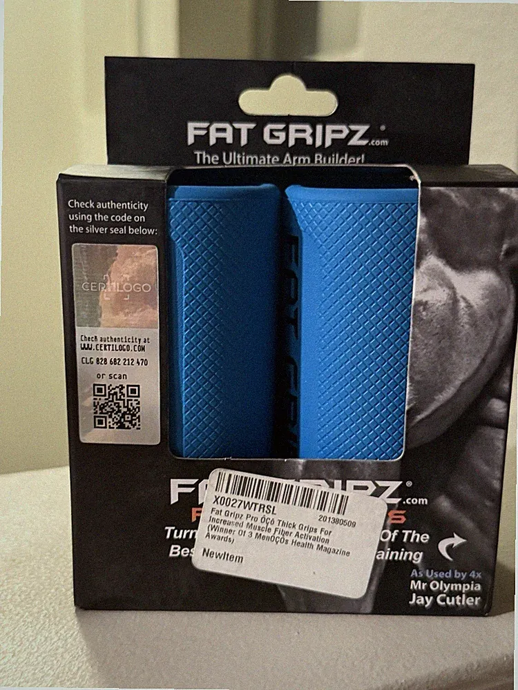 Fat Gripz PRO Series 2.25" Ultimate Arm Builder Dumbell Barbell Grip Thick New