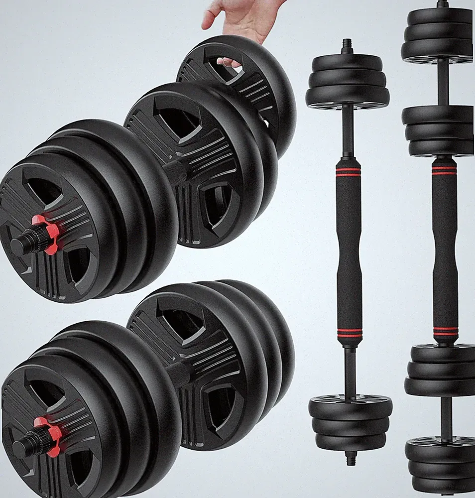 FDS4 Adjustable Dumbbell Set, 20/30/40/60/80 lb Free Weight Set with Connector