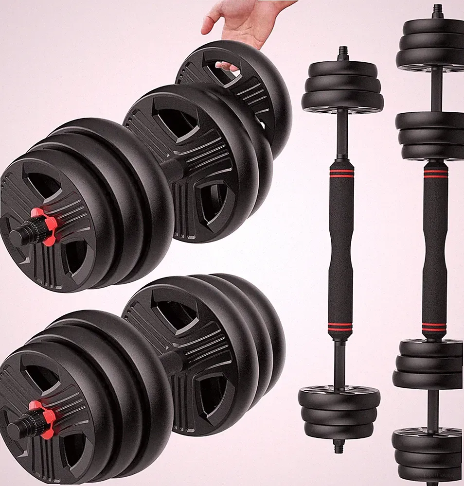 FDS4 Adjustable Dumbbell Set, 20/30/40/60/80 Lb Free Weight Set with Connector