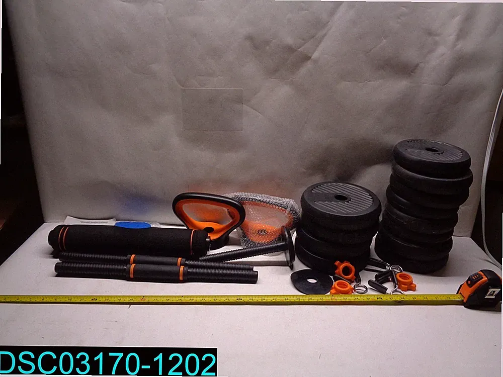 FEIERDUN Dumbbell Set with Barbell Kettlebell and Push Up Bar Function