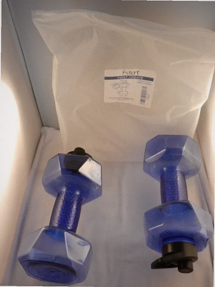FIRST CREATE WATER DUMBBELLS 11" "NEW" SET OF 2-GREAT WAY TO WORKOUT IN THE POOL