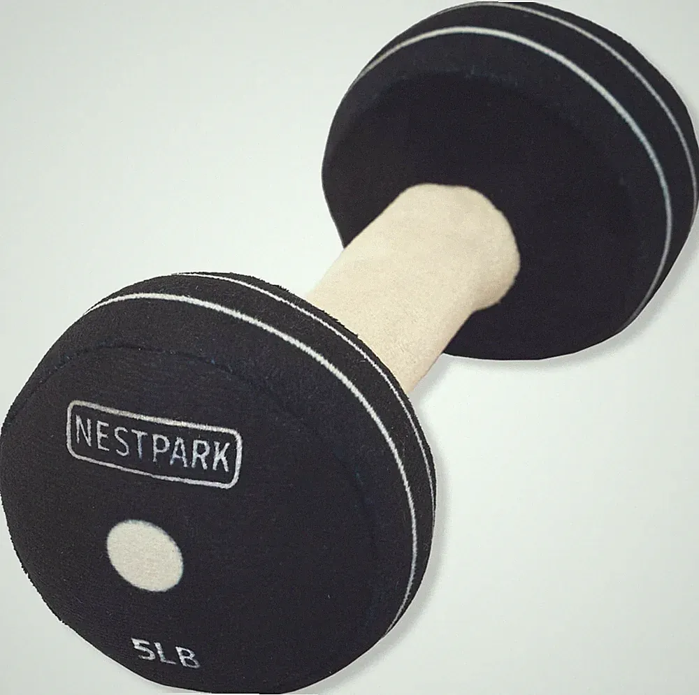 Fitn Funny Dog Toys - Doggyade and Doggy Dumbbell Workout