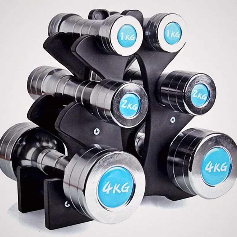 Fitness dumbbell rack