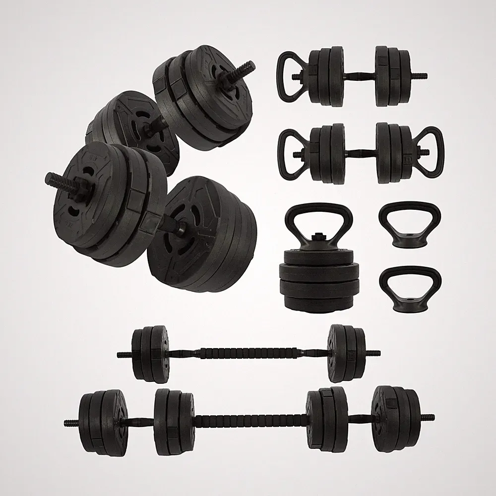 Fitvids Adjustable Dumbbells, 60lbs Free Weight Set with Connector, Multiple...