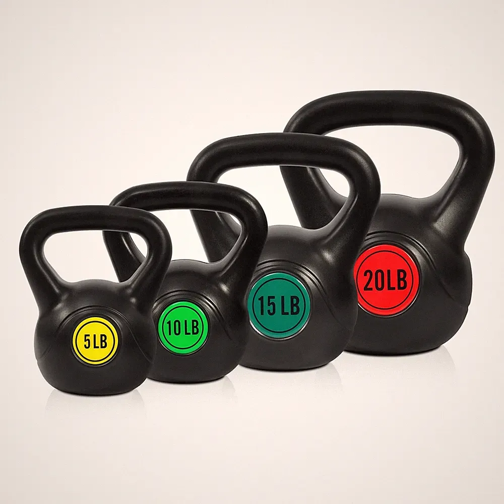 Fitvids Kettlebell Sets Piece Strength Training KettleBells Weight Set