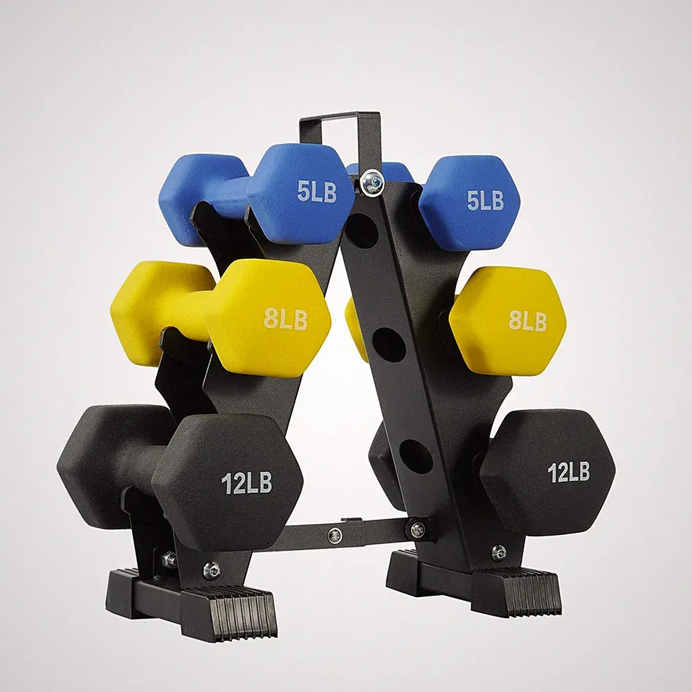fitvids neoprene dumbbell set