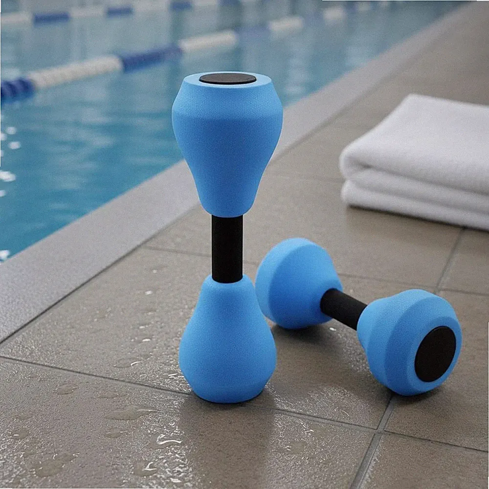 Foam Water Dumbbell Adjustable Aquatic Dumbbell Portable for Children