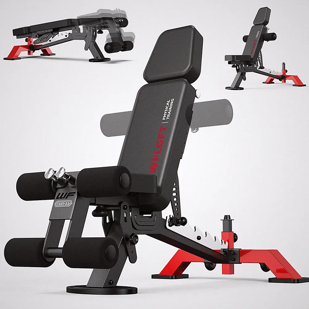 Foldable Dumbbell Bench Weight Bench Incline Bench Indoor Fitness Workout Bench