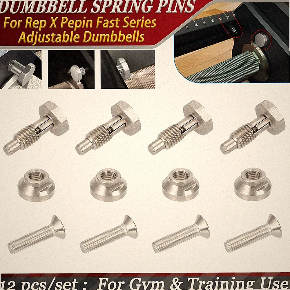 For REP X PEPIN Dumbbell Upgrade Enhanced Spring Pin & Weight Adjustment Slider