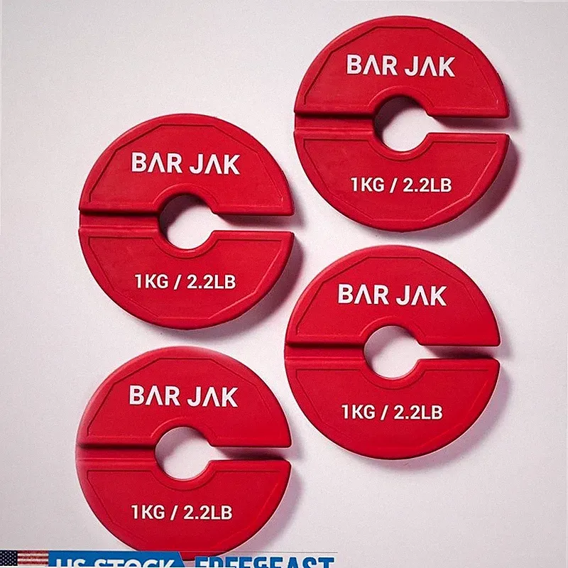Fractional Weight Plates Rubber Coated Strength Training Dumbbells Kettlebells