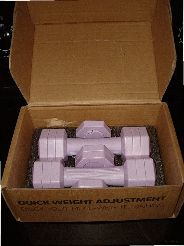 FRAGRAIM Adjustable Dumbbells Set, 2-5 lbs./Hand Weights for Women Total -10 LBS