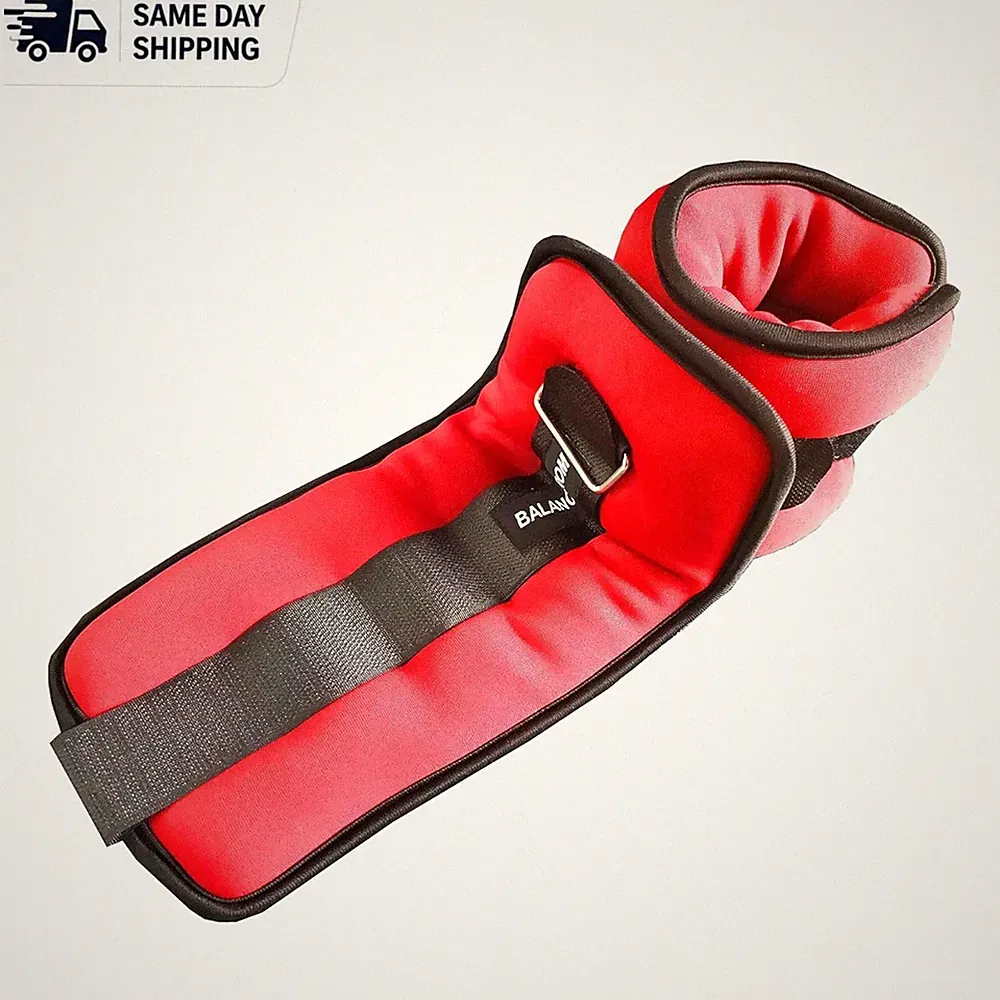 Fully Adjustable Ankle & Arm Weights 1-20LBS - Comfort for Every Workout