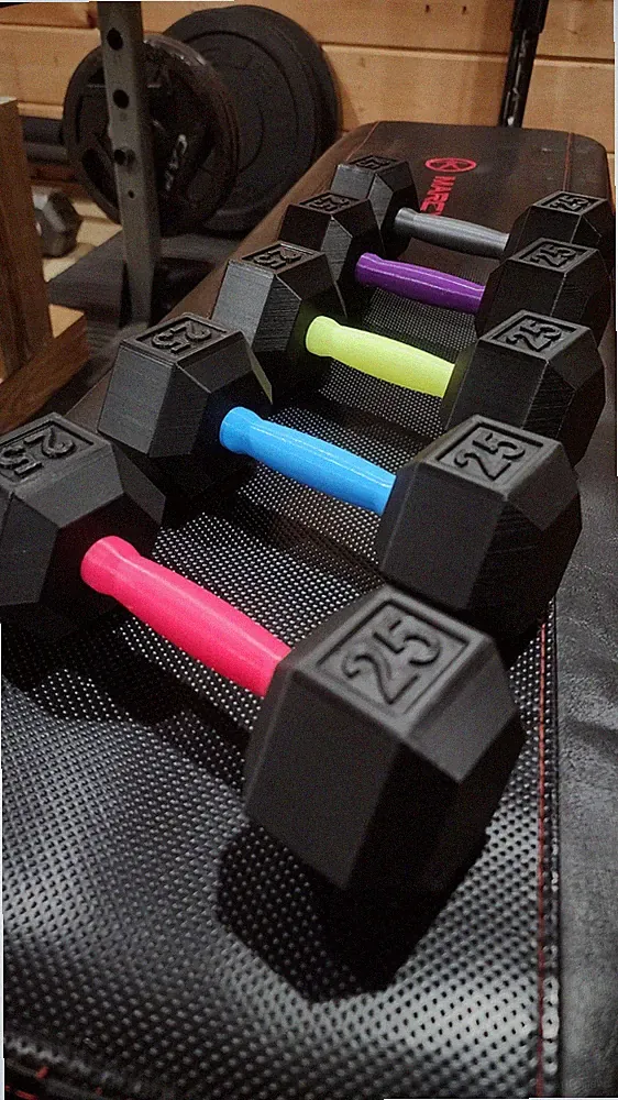 Fun & Safe 3D-Printed Dumbbells for Kids "Set of 2"